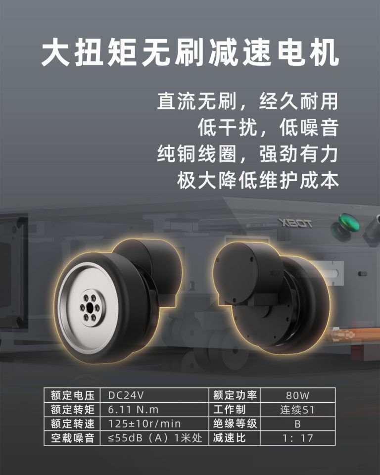AGV配送機器人電機