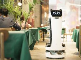 休閑館足道館配送機器人