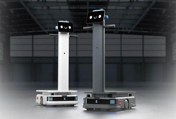 車間工廠智能自動化配送機器人