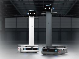 車間工廠智能自動化配送機器人